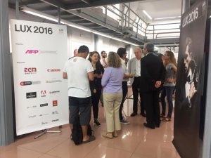 inauguración exposición lux 2016 barcelona